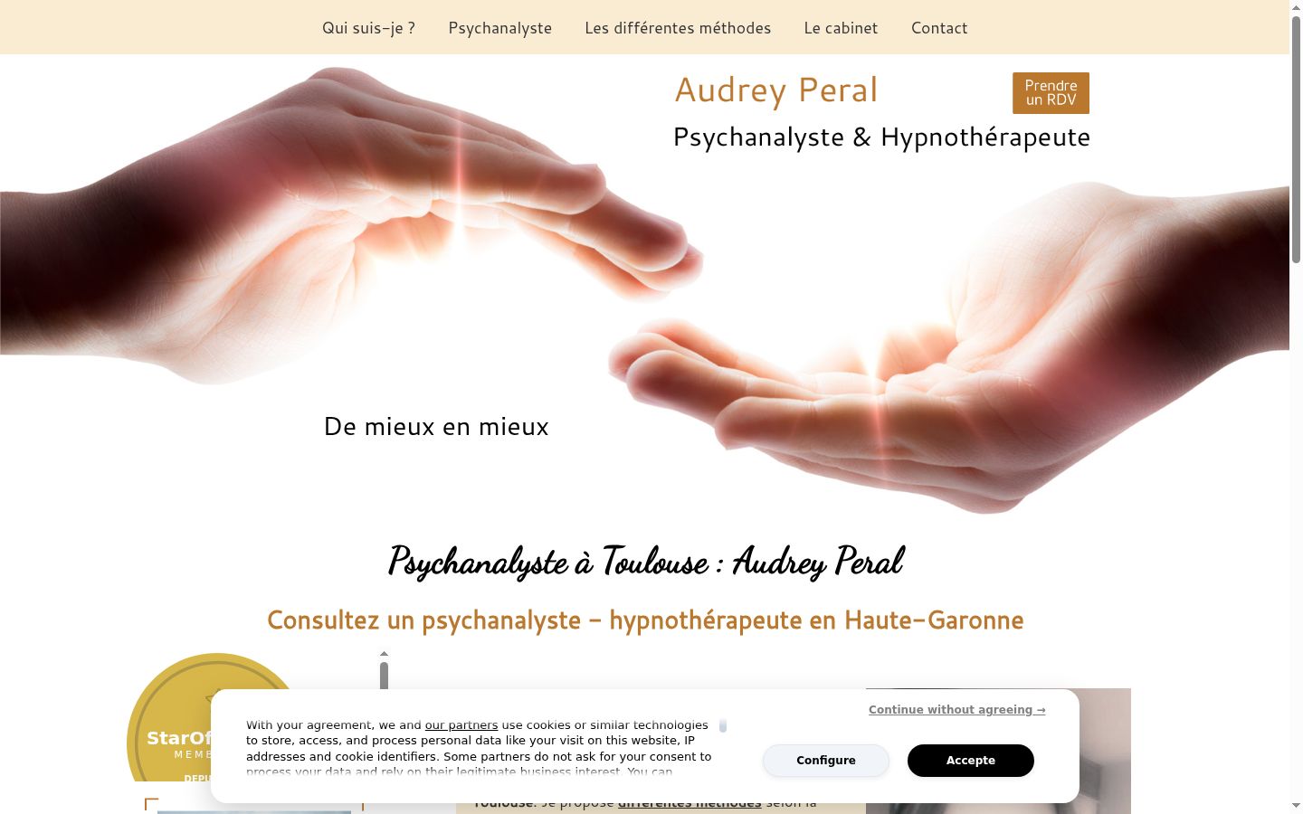 Sutikimo reklamjuostės, rodytos prieš bet kokią sąveiką, ekrano kopija