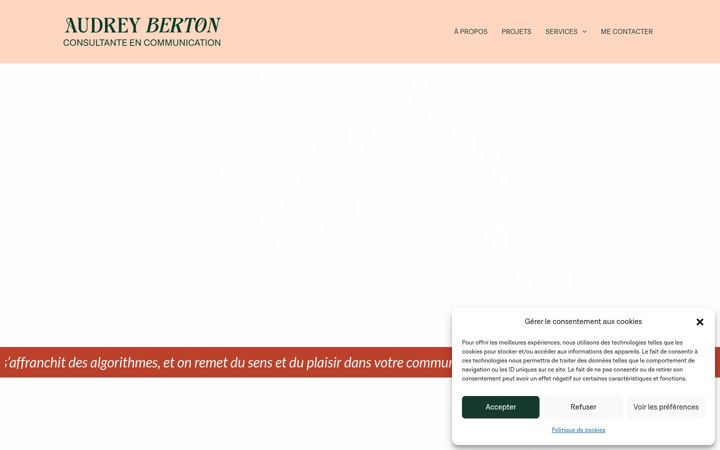 Screenshot of audreyberton.fr