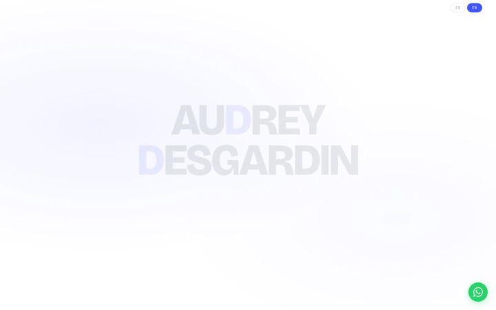 Screenshot of audreydesgardin.com
