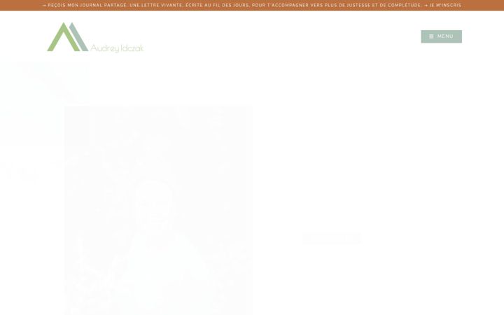 Screenshot of audreyidczak.fr