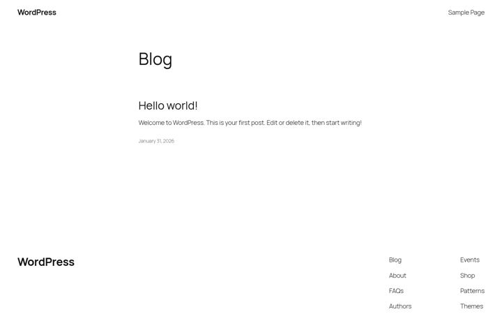 Screenshot of audreyklaus.com
