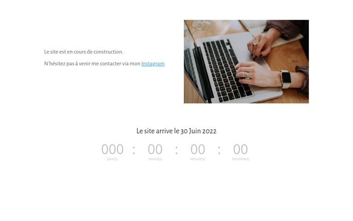 Screenshot of audreylaurent.fr