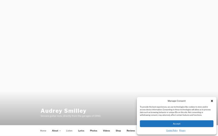 Captura de pantalla de audreysmilley.com