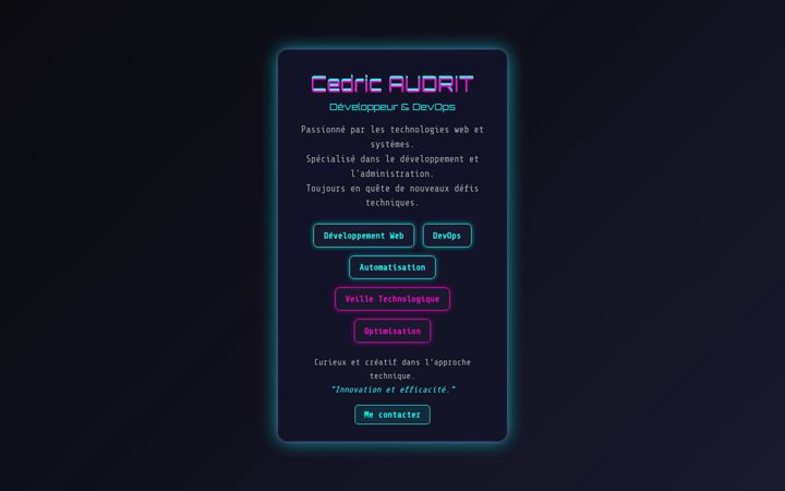 Screenshot of audrit.be