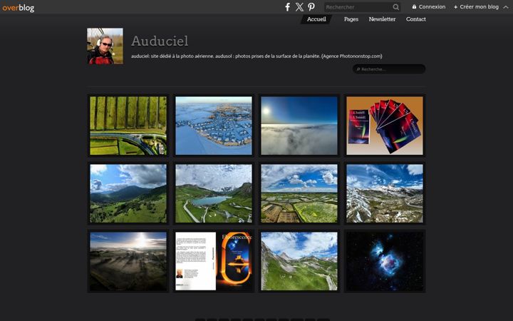 Screenshot of auduciel.com