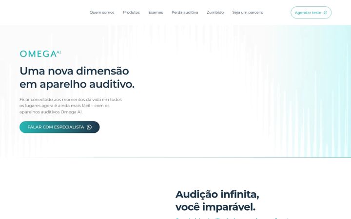 Screenshot of audyox.com.br