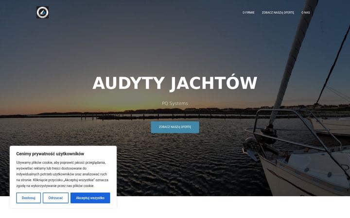 Snimka zaslona za audytjachtow24.pl