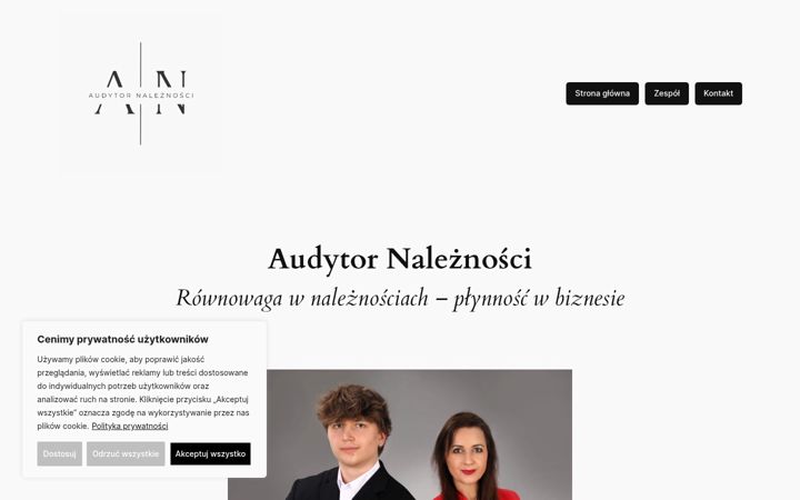 Screenshot of audytornaleznosci.pl
