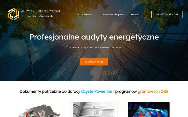Snimka zaslona za audytysmejda.pl