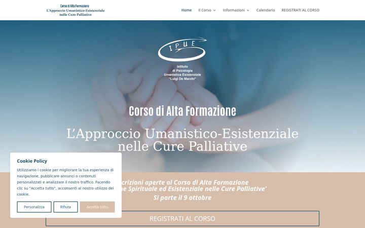 Captura de pantalla de aue-curepalliative.it