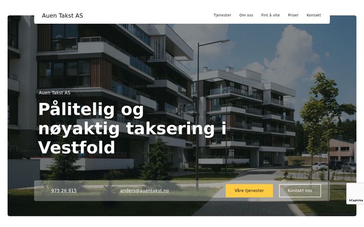 Screenshot of auentakst.no