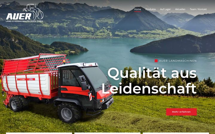 Screenshot of auer-landmaschinen.at