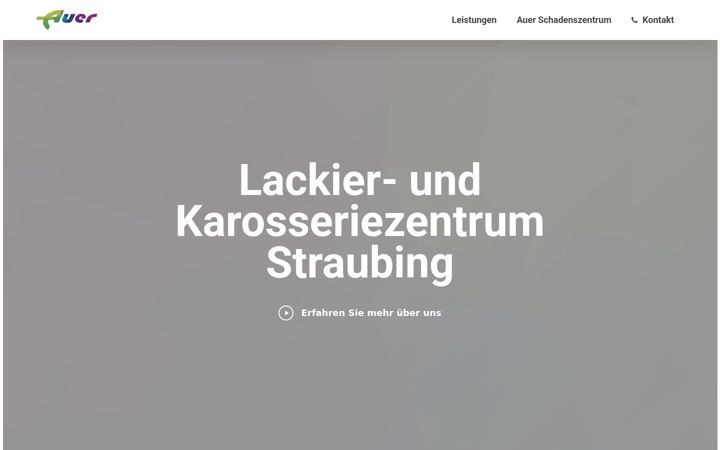Screenshot of auer-straubing.de