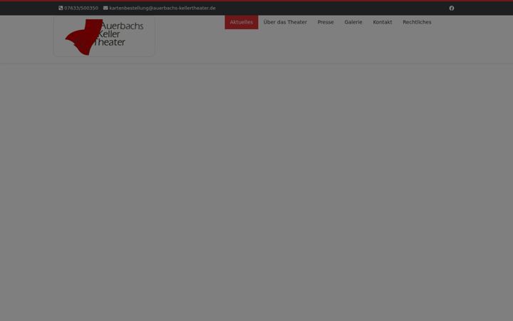 Screenshot of auerbachs-kellertheater.de