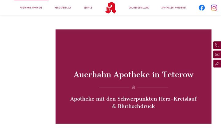 Screenshot of auerhahn-apotheke.de