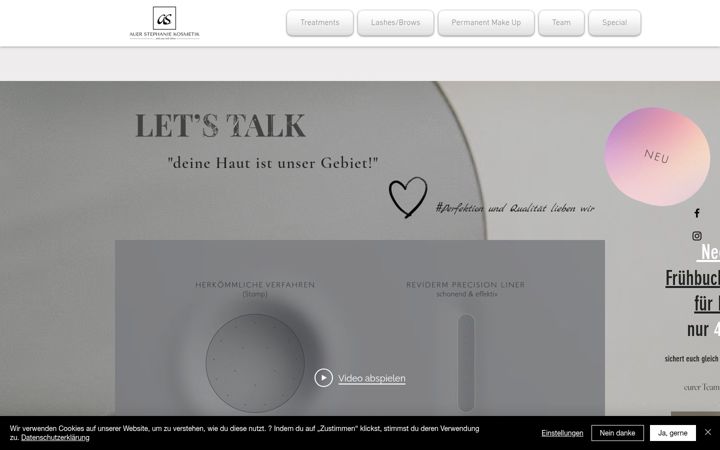 Zrzut ekranu auerkosmetik.at
