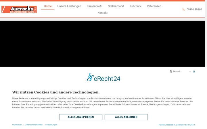 Screenshot of auerochs-bau.de
