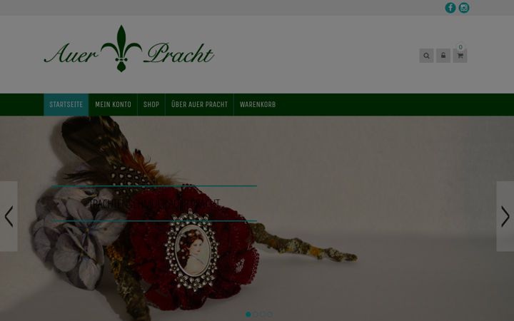 Screenshot of auerpracht.de