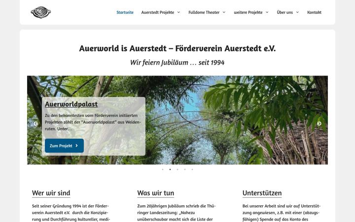 Zrzut ekranu auerworld.com