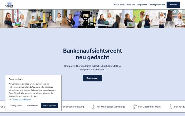 Ekrano kopija auf-sicht.de
