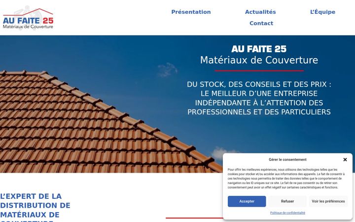 Screenshot of aufaite25.fr