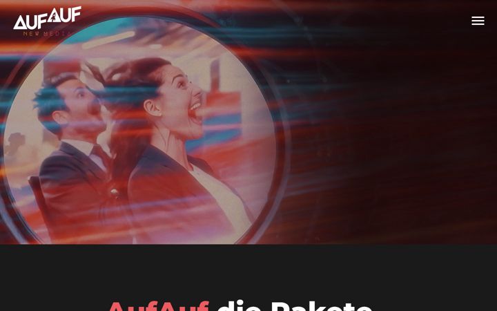 Screenshot of aufauf.media
