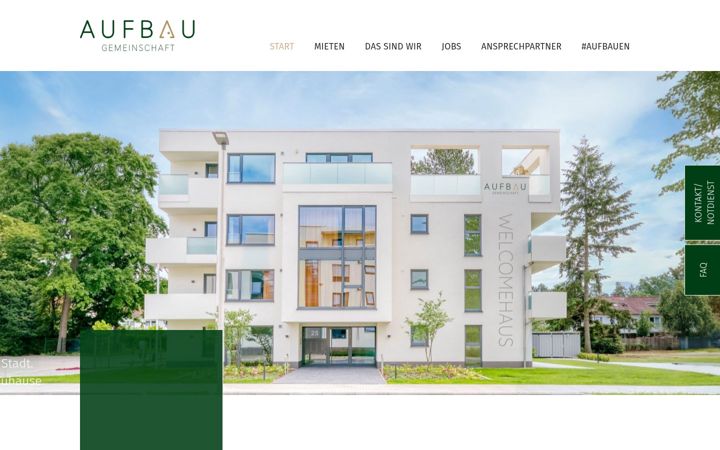 Screenshot of aufbau-espelkamp.de