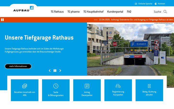 Screenshot of aufbau-gmbh.de