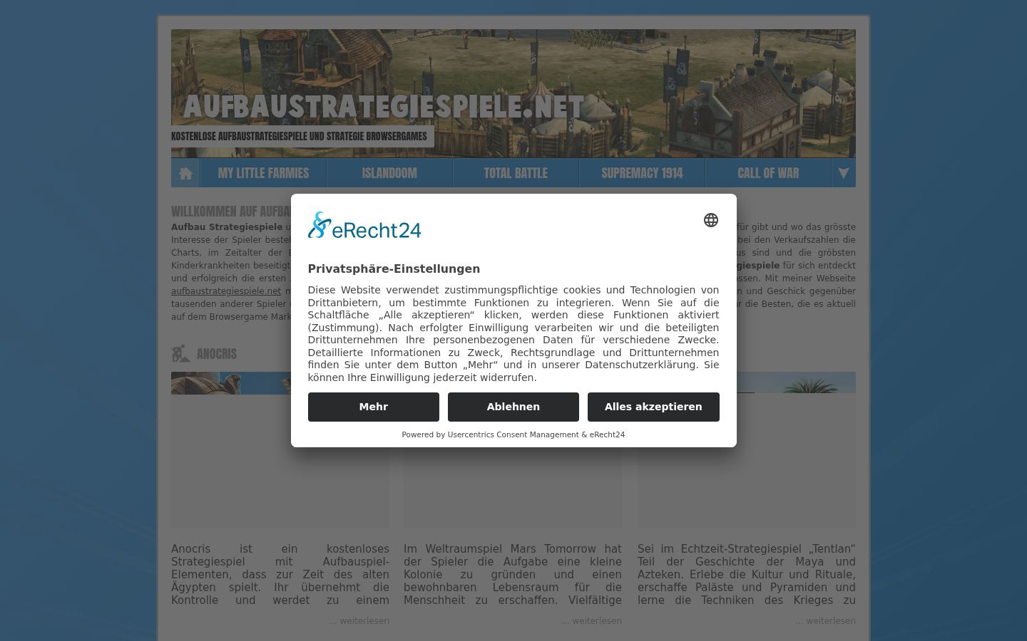 Zrzut ekranu banera zgody wyświetlanego przed jakąkolwiek interakcją