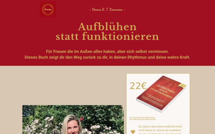 Screenshot of aufbluehenstattfunktionieren.de