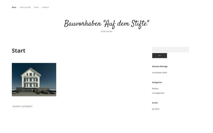 Screenshot of aufdemstifte.de