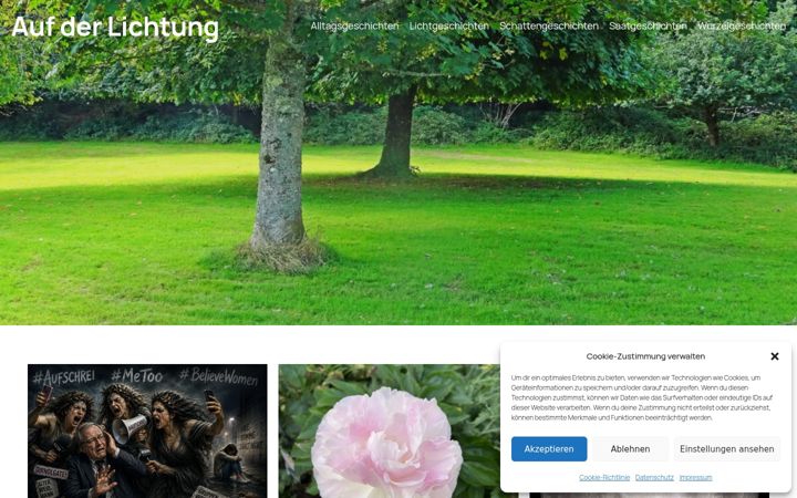 Screenshot of aufderlichtung.ch