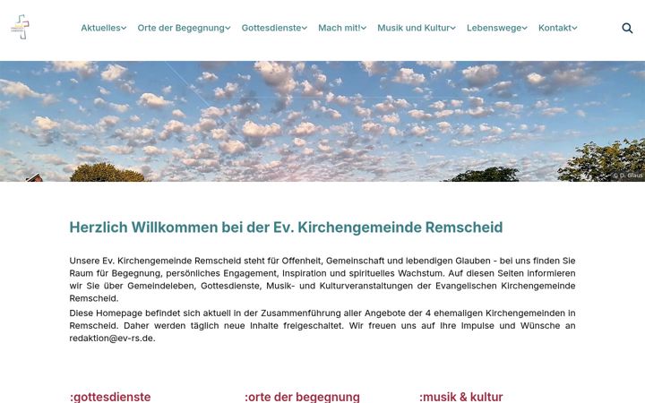 Screenshot of auferstehungs-kgm.de