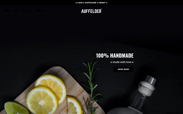 Screenshot di auffelder.de