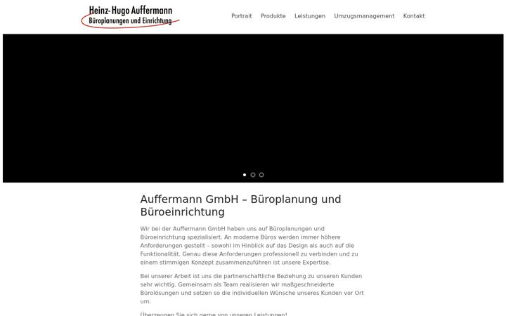 Screenshot of auffermann-gmbh.de