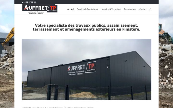 Screenshot of auffret-tp.fr