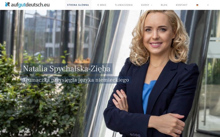 Captura de pantalla de aufgutdeutsch.eu