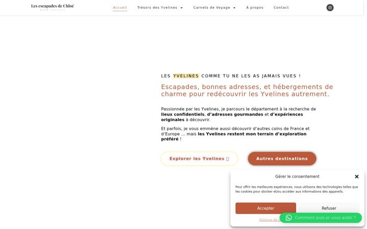 Screenshot of aufildelaventure.com