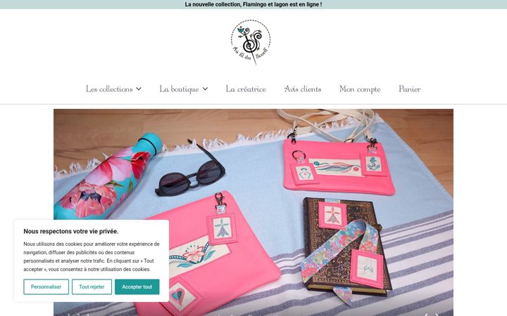 Screenshot of aufilduscorff.bzh