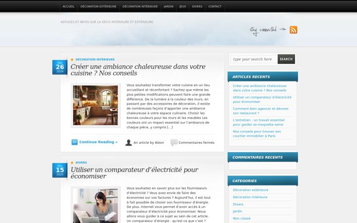 Screenshot of aufoyer.fr