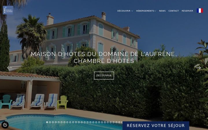 Screenshot of aufrene.com