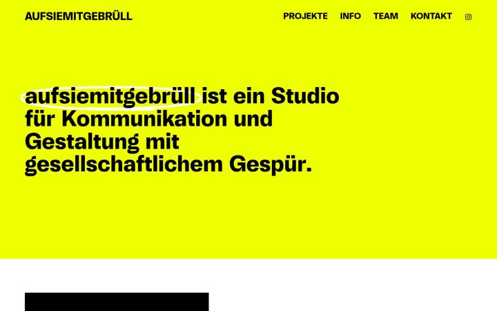 Screenshot of aufsiemitgebruell.de