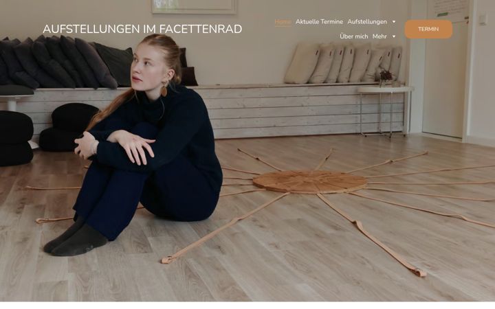 Screenshot of aufstellungenimfacettenrad.de