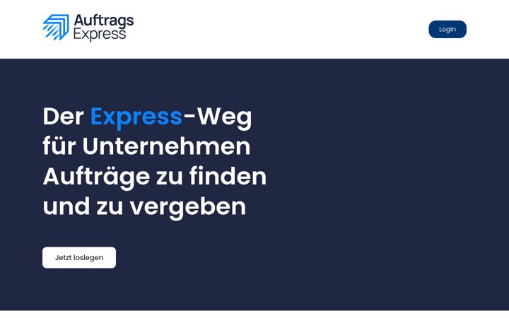 Screenshot di auftragsexpress.de