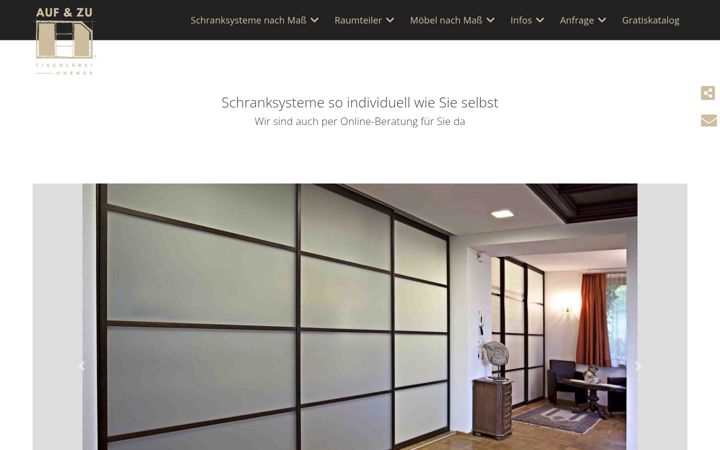 Screenshot of aufundzu.com