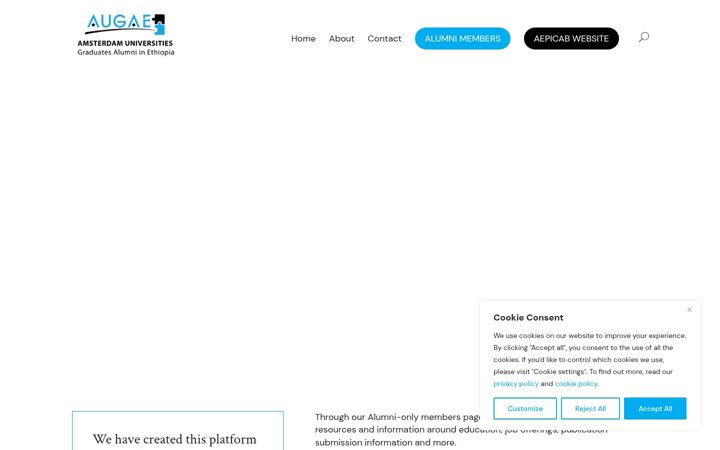Kuvakaappaus sivustosta augae.org