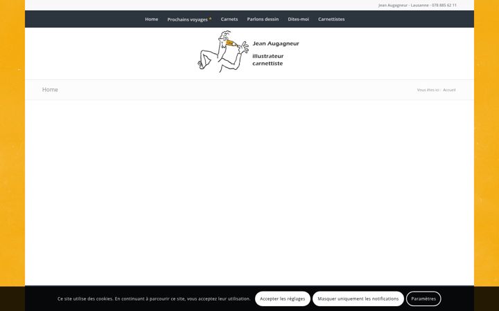 Screenshot of augagneur.ch
