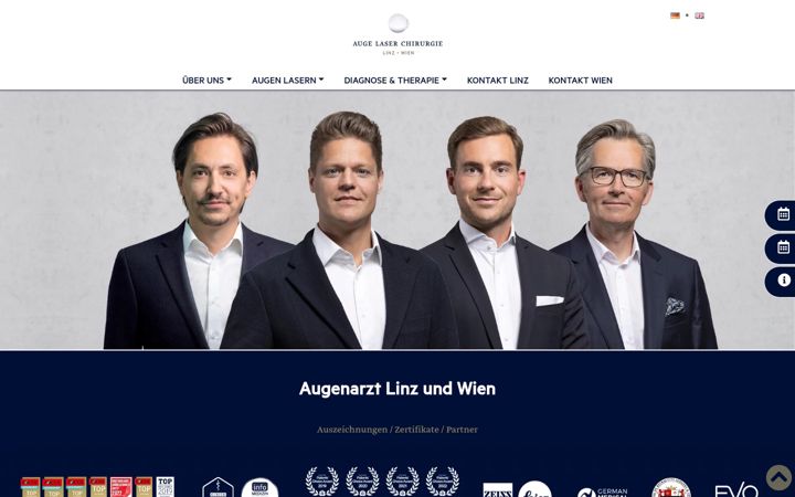 Screenshot of auge-laser-chirurgie.com