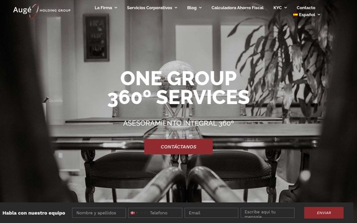 Kuvakaappaus sivustosta augelegalfiscal.com