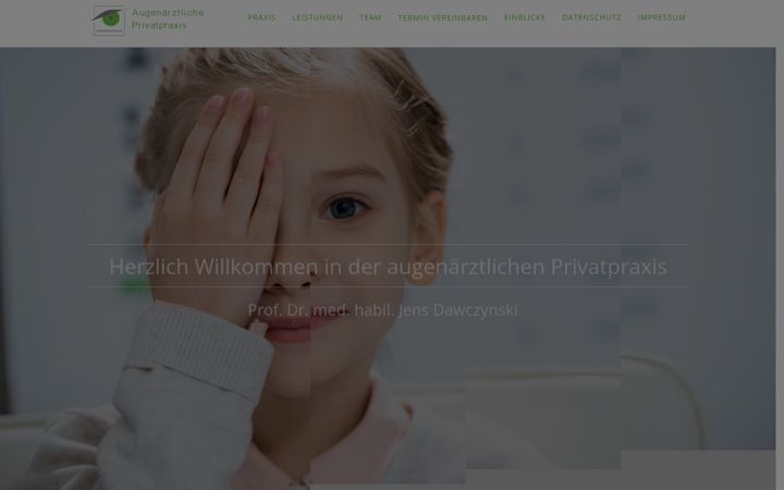 Screenshot of augenambulanz.de